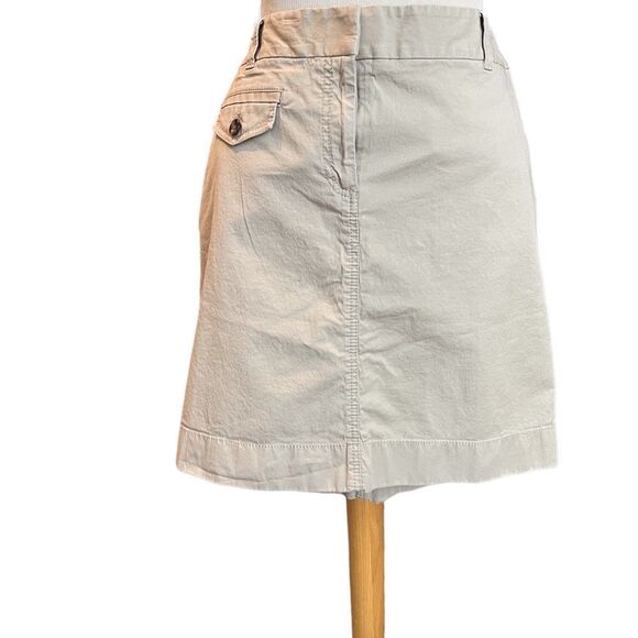 Ann Klien  ||  Khaki skirt midi, size 16. Goes with everything - Picture 1 of 2